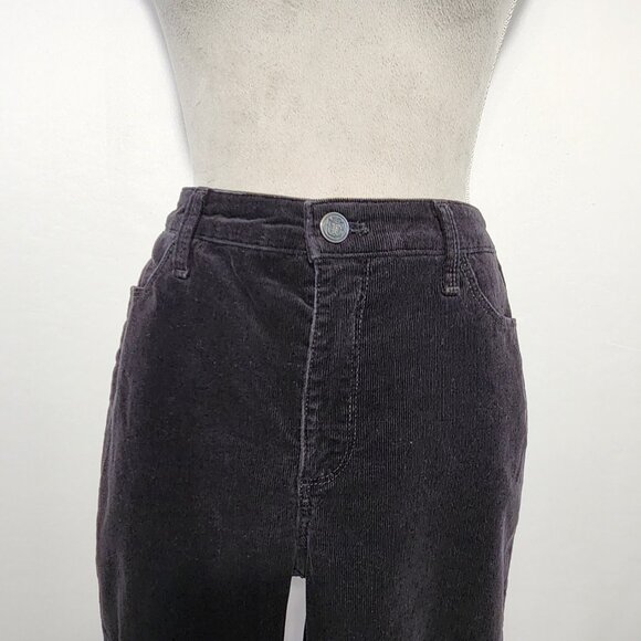 Talbots Women's Size 8 Black Five Pocket Belt Loop Corduroy Jegging Pants - Picture 3 of 15
